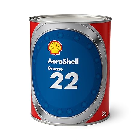 AeroShell Grease 22 Advanced General-Purpose Synthetic Aircraft Grease - 3 Kg (6.6 lb) Can