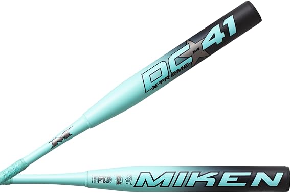 Miken Miken | 2025 | DC41 Slowpitch Softball Bat | USSSA | 13.5" Barrel | Supermax | 2 Pc. Composite | Multiple Sizes