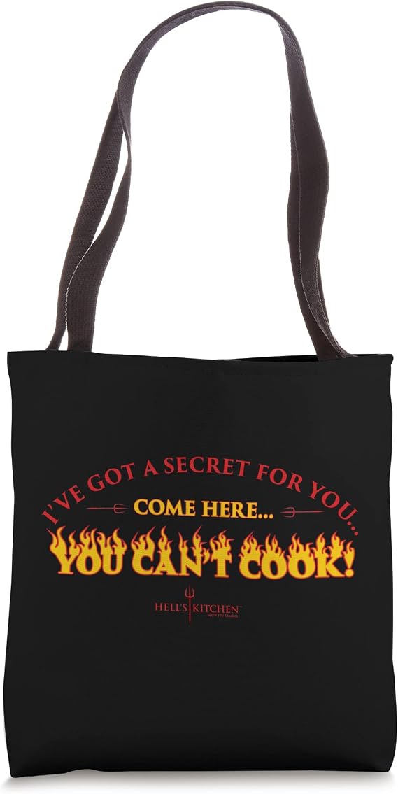 Official Hell's Kitchen: You Can't Cook! Tote Bag