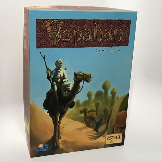 Rio Grande Games Yspahan Strategy Board Game: Merchant Trading for 3-4 Players