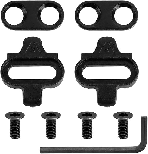 SPD Cleats for Shimano SM-SH51/SH56, Cycling Cleats for MTB & Indoor Spinning, Anti-Slip & Durable Cleats Set, High-Performance Pedal Replacement