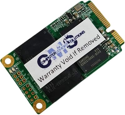 CMS 512GB m-SATA SSD Drive SATA III 6GBs aq Compatible with Lenovo IdeaPad Yoga 2 Pro - C65