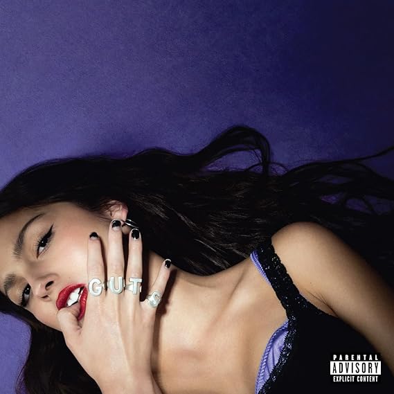 CINEMAFLIX Guts - Olivia Rodrigo - Pop/Pop Rock - Album Cover POSTER - Measures 12 x 12 inches