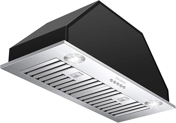 Range Hood Insert 30 Inch,700 CFM Vent Hood Insert,Ducted/Ductless Convertible Range Hood with Charcoal Filter(KF21-30)