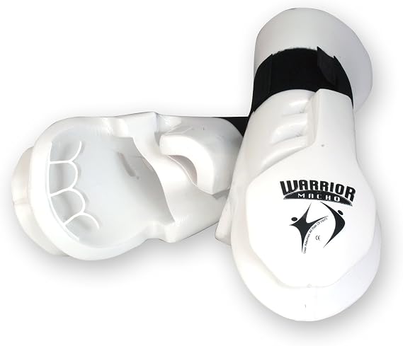 Macho Warrior Punches Karate Sparring Gloves - White - Medium