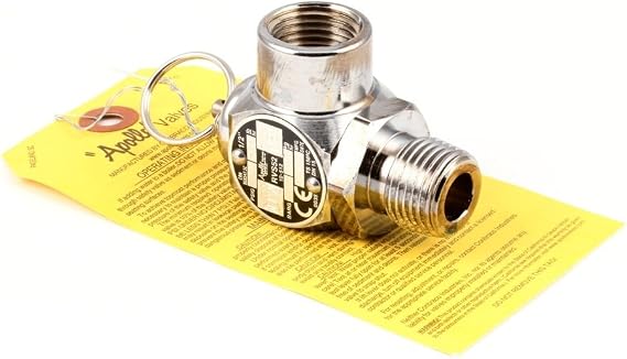GROEN 097009 30 PSI 1/2 Inch NPT Safety Valve