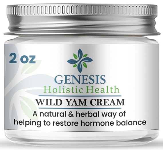 Genesis Holistic Health Wild Yam Cream for Women, Organic