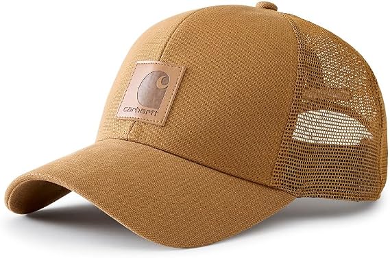 Carhartt Men's Washed Duck Mesh-Back Cap