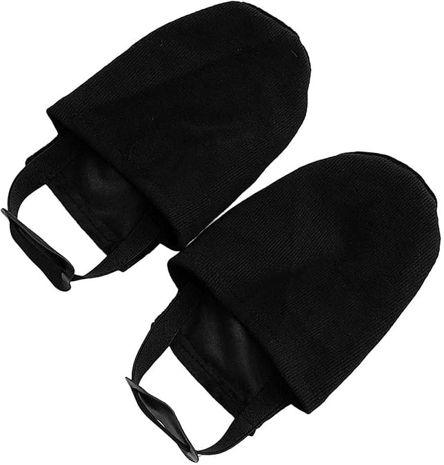Bowling Shoe Slider,Bowling Shoe Cover 2 Pack / 1 Pair of Adjustable Sole Slide Covers | One Size Fits Most Bowling Shoes Men & Women | Elastic Band Creates Size Adaptations