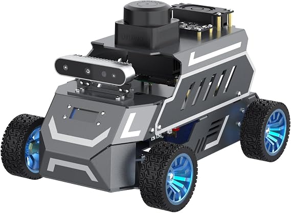 Yahboom AI Robot Car,C1M1 LiDAR,Voice Interaction Module,Depth Camera