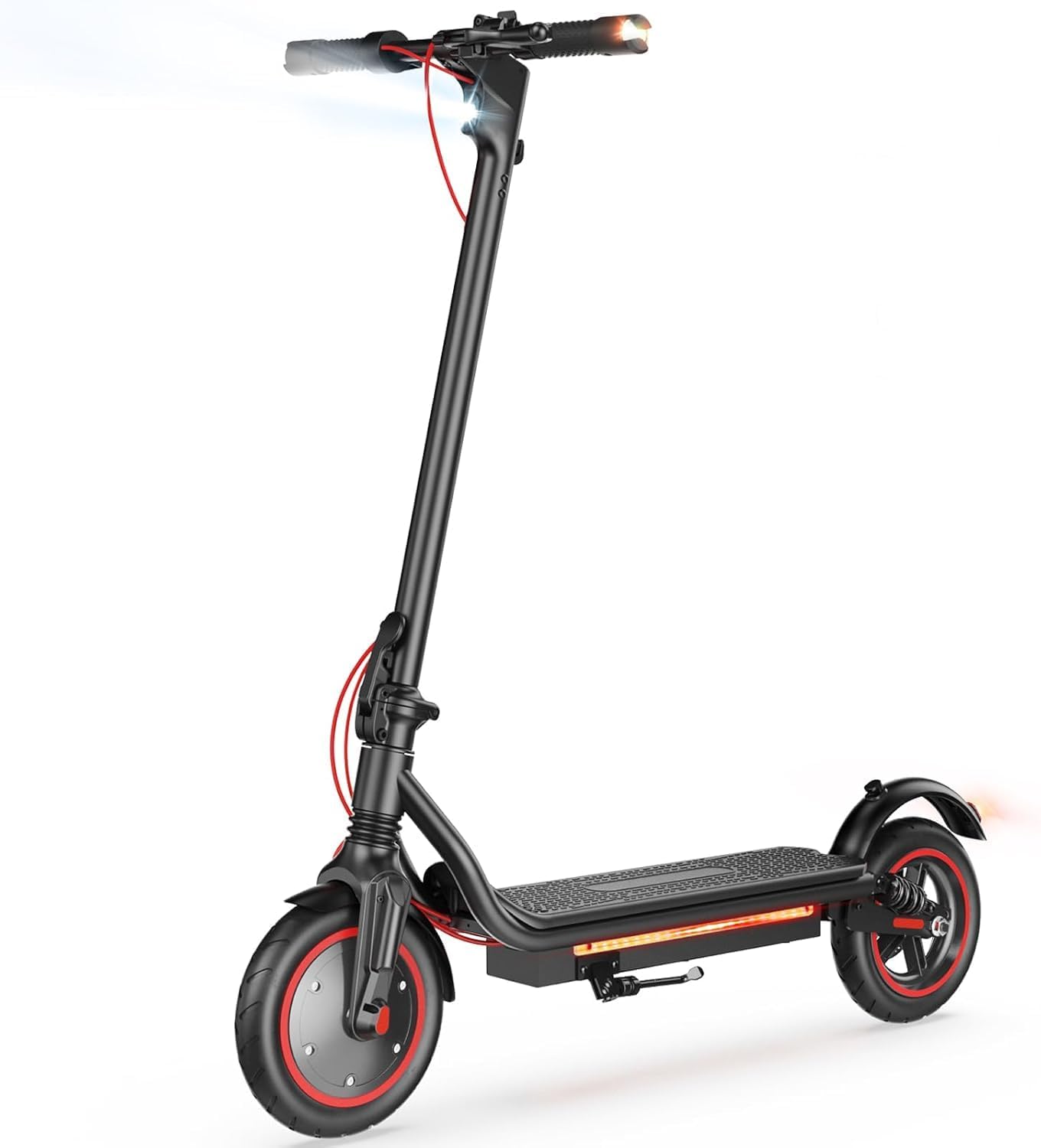 Electric Scooter, 650W500W350W Powerful Motor, 2218 MPH Top Speed, 2321 Miles Long Range, 108.5 Pneumatic Tires, Smart App, UL Certified Foldable Commuting Electric Scooter for Adults and Teens