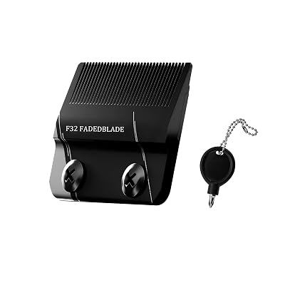 F32 Professional Fadeout Blade, High Precision Zero Adjustable Replacement Blades,Compatible with Wahl 5 Star Vapor Clipper 1 Pack