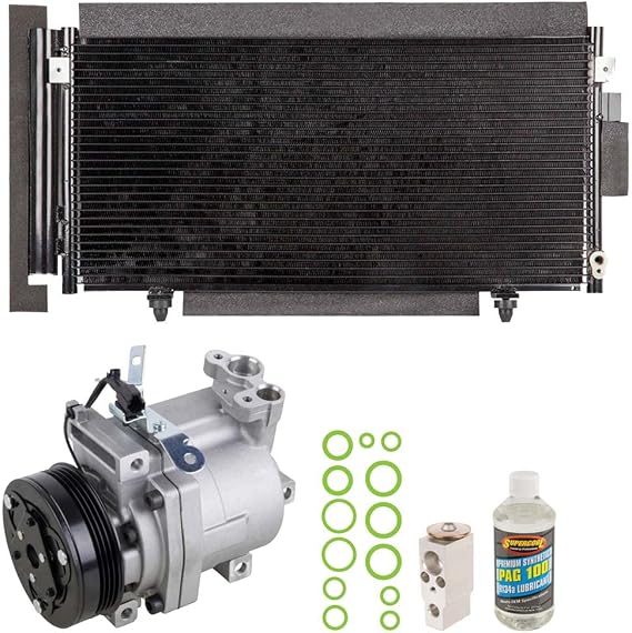 A/C Kit w/AC Compressor Condenser & Drier For Subaru Impreza WRX & Forester - BuyAutoParts 60-80547R6 New