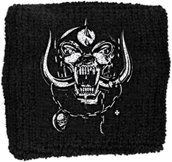 Motorhead Men's Warpig Athletic Wristband Black