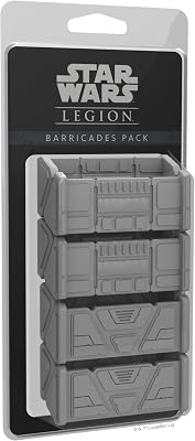 Star Wars: Legion BARRICADES PACK - Enhance Your Terrain and Trooper Cover! Tabletop Miniatures Game, Strategy Game for Kids and Adults, Ages 14, 2 Players, 3 Hour Playtime, Made by Atomic Mass Games