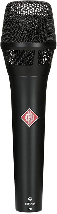Neumann KMS 105 Supercardioid Condenser Vocal Microphone - Matte Black