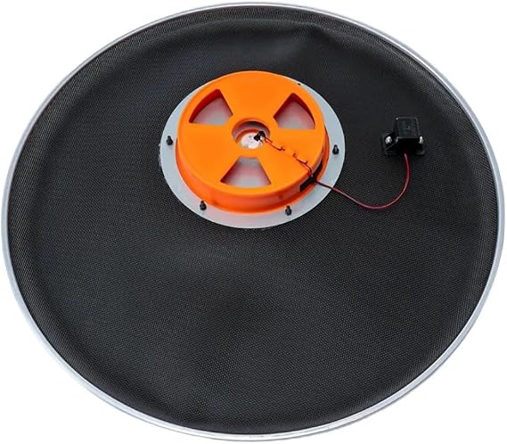 16 inches Drum Trigger Kit Universal Kick Sensor Design Precision Response Percussion Accessory Stable Signal Performance Electronic Drum Trigger System for Studio Recording Stage Performance