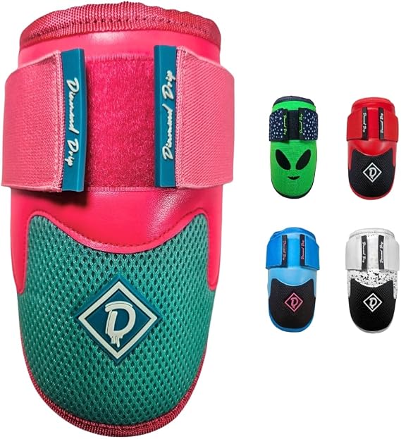 Elbow Guard Baseball - Youth & Adult Sizes, Elbow Pad, Baseball & Softball Protective Gear, Ice Cream Drip & Alien Designs, Adjustable Strap for Secure Fit