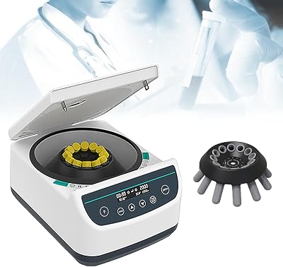 Lab CGFPRPAPRFIPRF Centrifuge, Intelligent Speed Regulation and Timer, 500-4000rpm, Suitable for 5ml10ml15ml Tubes,CGF-12