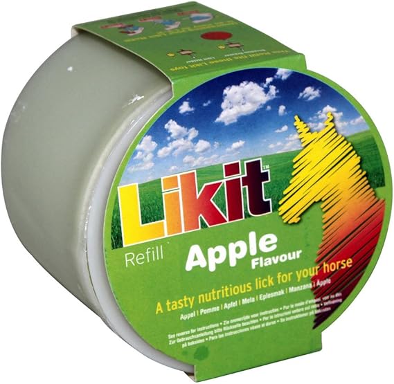 Likit Apple Flavor Refill Equine Treat - 625 Gram
