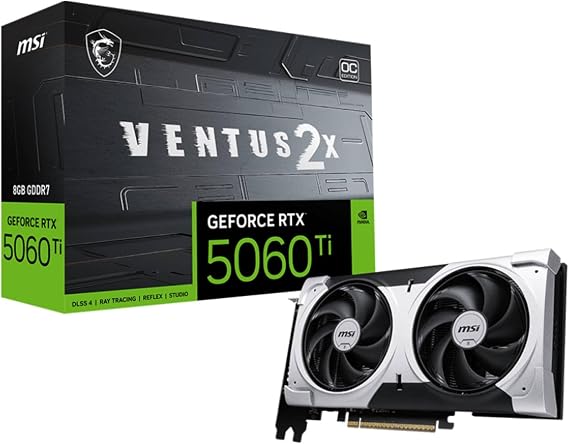 Msi Vga Geforce Rtx 5060 Ti 8g Ventus 2x Plus