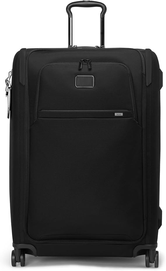 TUMI Alpha Large Dual Access Expandable 4-Wheeled Checked, Black