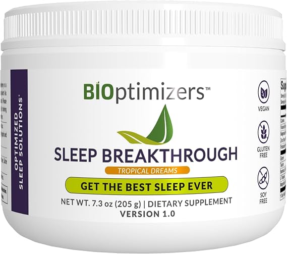BiOptimizers Sleep Breakthrough 1.0 | Tropical Dreams Flavour | 205g