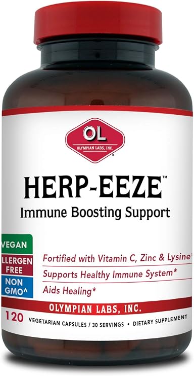 Olympian Labs Herp-eeze Next Generation | 120 Capsules | Immune Boosting Support