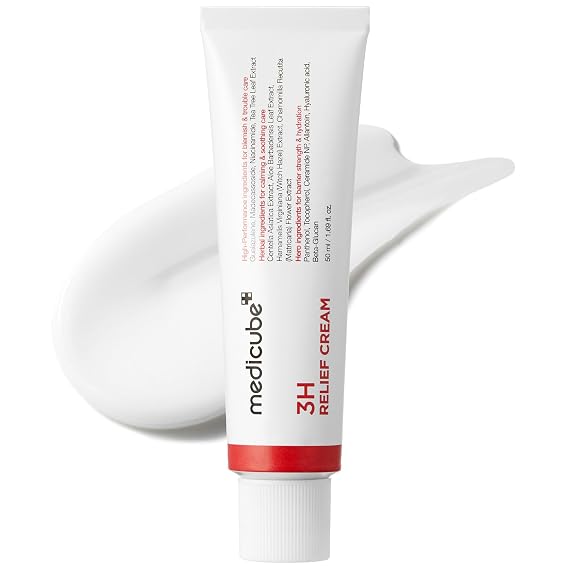 medicube 3H Daily Relief Cream for All Skin Types & After Spot Care