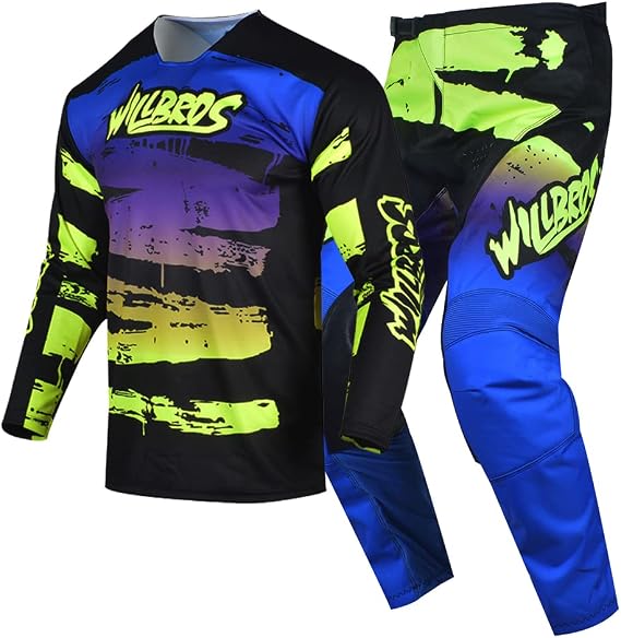 Motocross Jersey Pant Combo Men Women Dirt Bike Gear Set Suit Racewear Enduro MX Cycling Offroad Adult Riding