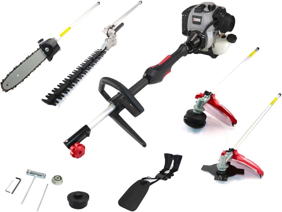 XCEED EX52BC 52cc 4-in-1 Petrol Multi Brush Cutter Grass Trimmer Hedge Trimmer Branch Pruner