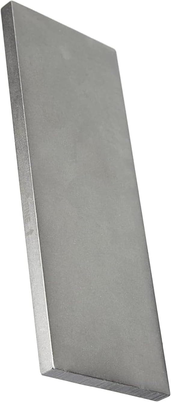 DMT D8F Dia-Sharp Bench Stone - Diamond Knife Sharpener for the Workshop, Jobsite or Kitchen - Fine - Flat Diamond Sharpening - Non-Slip Knife Sharpener- Made in the USA - 8 x 3 x 0.38 Inches