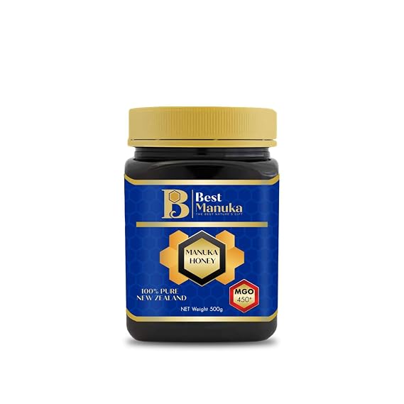 Best Manuka MGO 450+ 500g Manuka Honey New Zealand