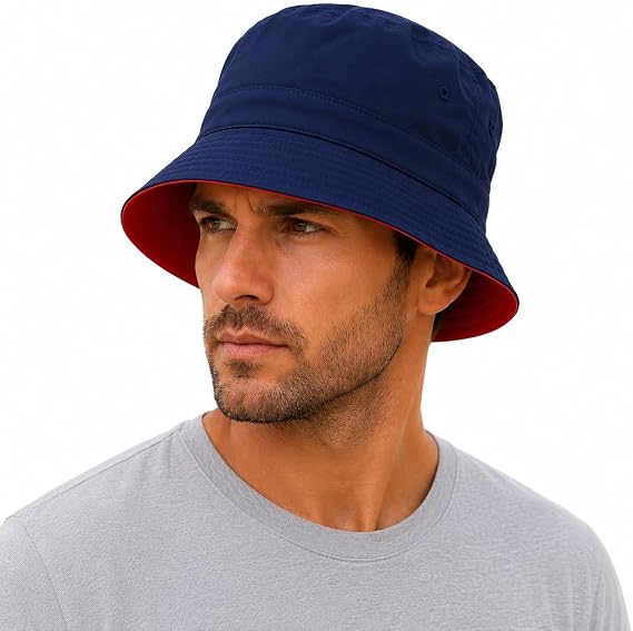 Armycrew Big Size Oversized Microfiber Reversible Bucket Hat