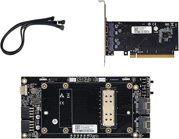 Complete conversion set enables desktop SXM2 form factor V100 GPU via PCIe pass-through with included cable and host card power