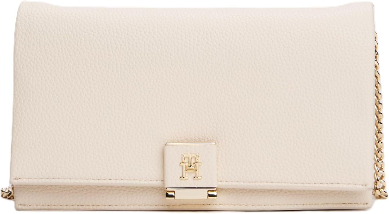 Tommy Hilfiger Women's Chain Flap Crossbody Bag With Removable Crossbody Strap