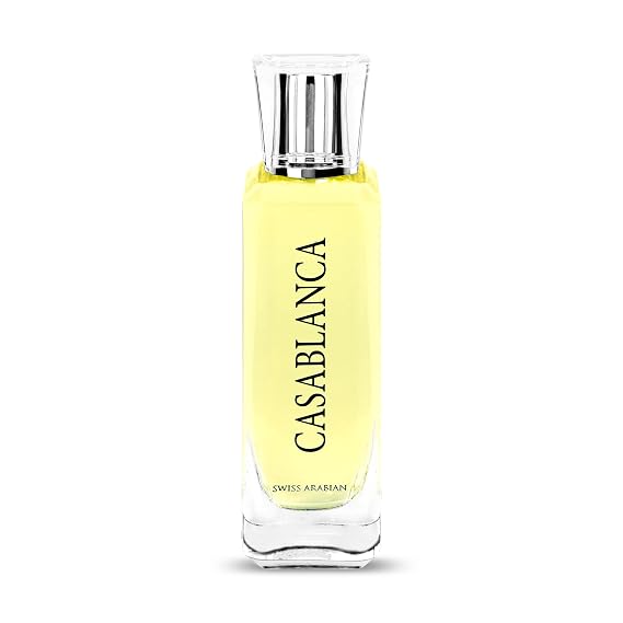 Swiss Arabian Casablanca - Luxury Products From Dubai - Long Lasting, Addictive Personal EDP Spray Fragrance - Seductive Signature Aroma - 3.4 Oz