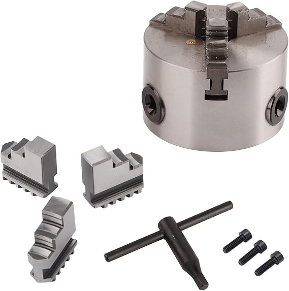 3Jaw Lathe Chuck 3inch SANOU K1180 Self Centering Lathe Chuck 80mm Diameter Parts