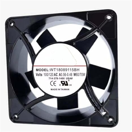 WT18089115BH 180x180x89mm Industrial Fan