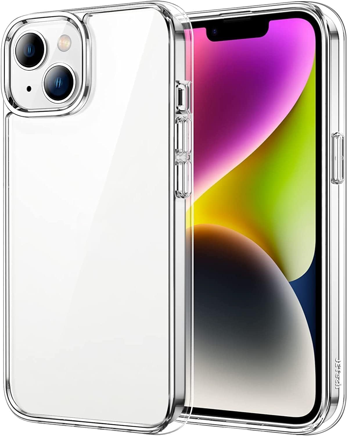GGM GİYİM & AKSESUAR iPhone 15 ile Uyumlu Şeffaf Silikon Şok Emici Özellikli Full Kasa Koruma Sağlayan Şeffaf Kılıf
