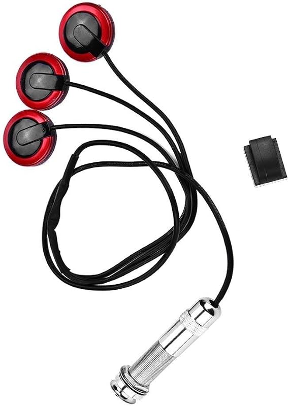 Bnineteenteam Guitar Pickup, Guitar Pick Up Piezo Pickup Transducer Pickups for Guitars Violin Ukulele Banjo, etc Piezo Pickup Pickup Musical Instrument Accessories