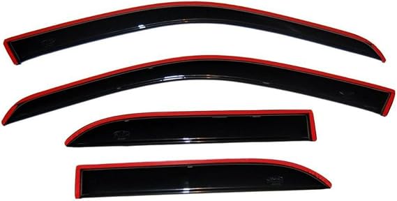 Auto Ventshade [AVS] In-Channel Rain Guards for 2012 - 2016 Honda CR-V | Window Vent Visors, 4 pcs. - Smoke | 194485