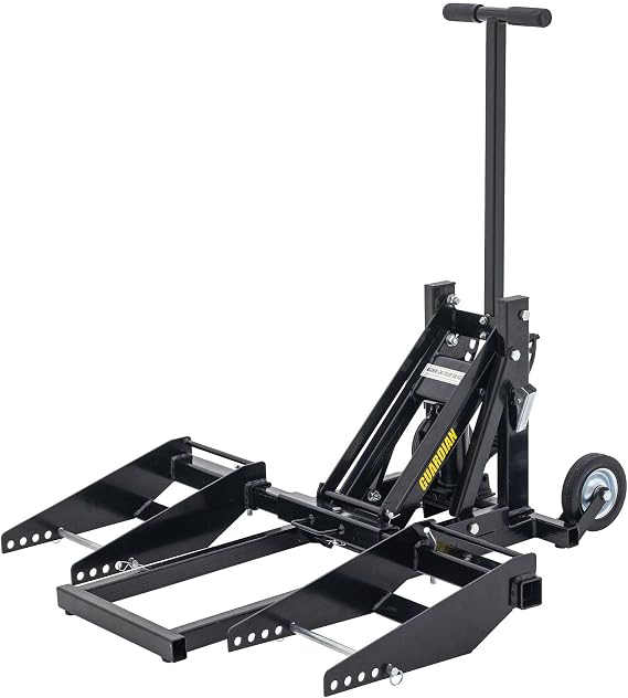 Zero Turn Lawn Mower Lift, Jack, 550 lb. Capacity, 27" H, Guardian