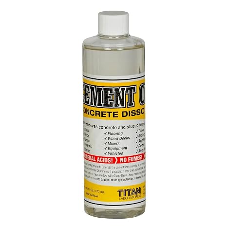 Cement-Off Concrete Dissolver (1 Pint) - Set of 4