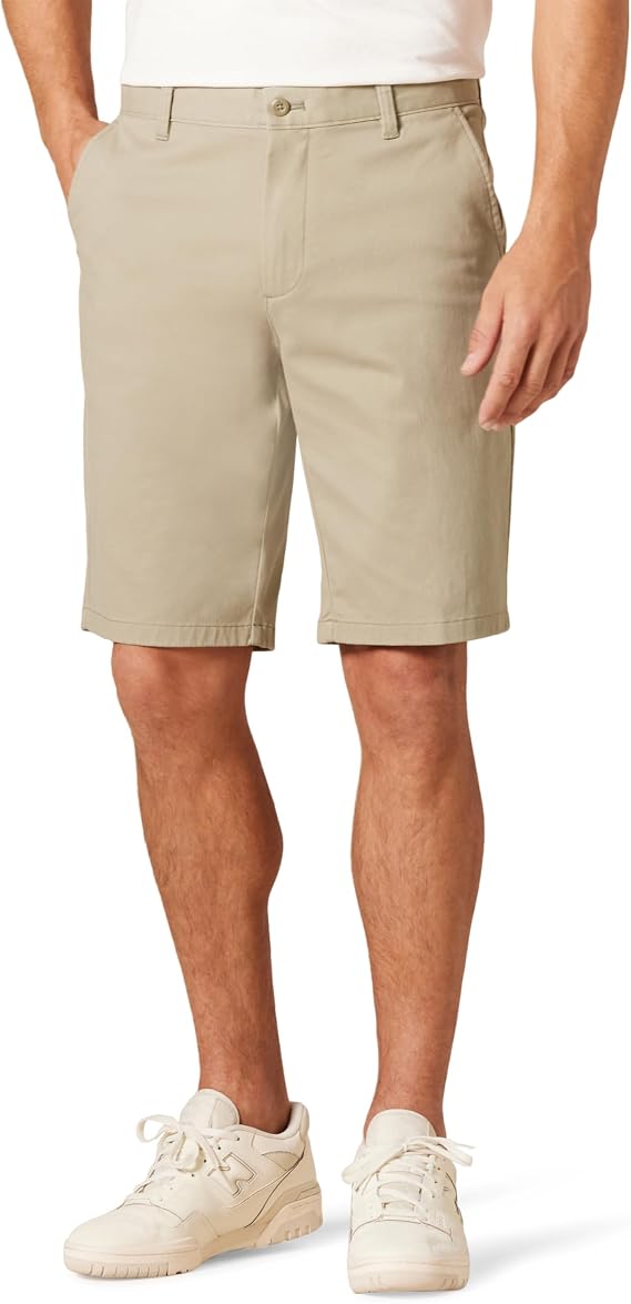 Amazon Essentials Men's Slim-Fit 11" Inseam Comfort Stretch Chino Shorts