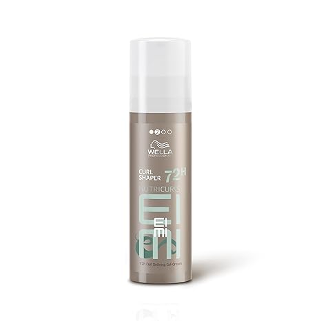 Wella Professionals EIMI Nutricurls Curl Shaper | 72H Curl Defining Styling Gel-Cream | Enhance Curls, Light Control & Definition with Bounce | 5 Fl Oz