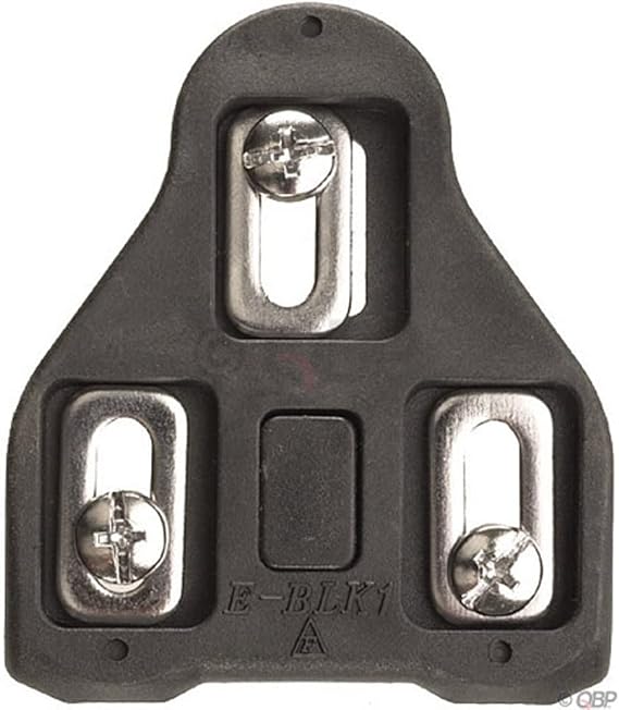 BLK 1 LOOK Delta Cleats, Fixed Black | replacement-cycling-cleats