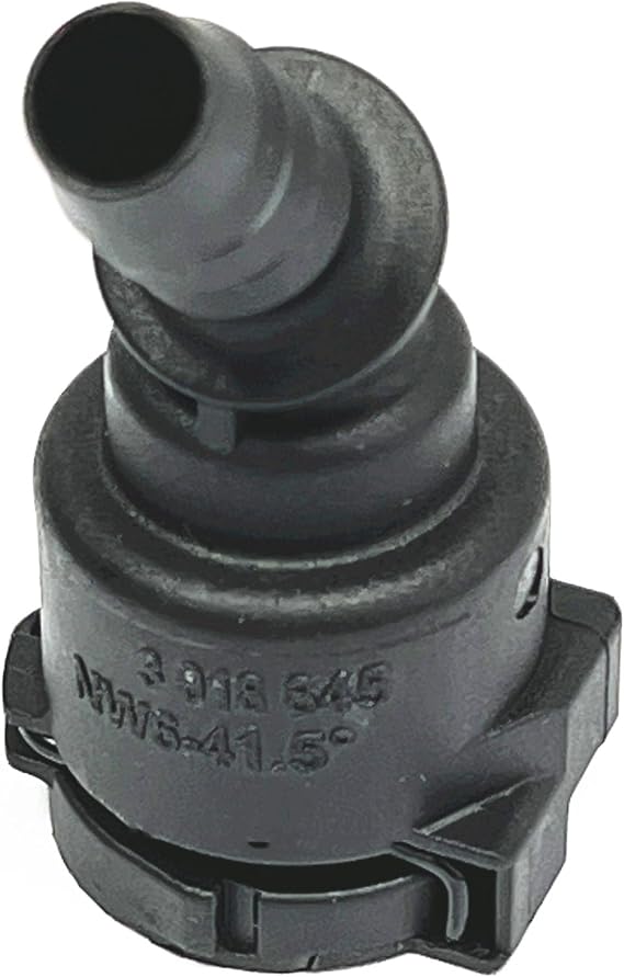 3018845, NW6 Coolant Hose Connector,Radiator Pipe Line Elbow Fitting, 41.5 | for BMW,3 Series,5 Series,X3,X5,X1,F15,F25,F30,Heater Hose Assembly Repair Kit, B48,N20 Engines Direct Replacement Tube Joint
