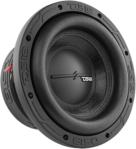 DS18 ZR8.4D Elite-Z 8" Car Audio Subwoofer 900 Watt Dual Voice Coil 4 Ohm DVC 4+4 Ohm 1 Speaker