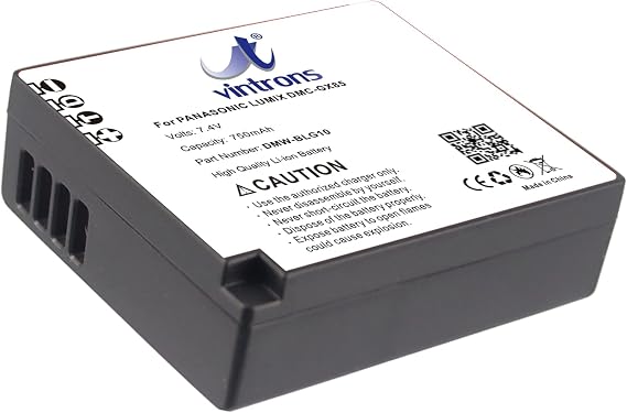 VINTRONS DMW-BLG10, DMW-BLG10E Battery for PANASONIC Lumix DMC-GX85,